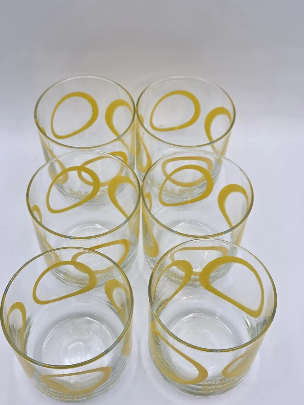 Malaysia G.Q.D.I Italian Lemon Gin Rocks Glasses